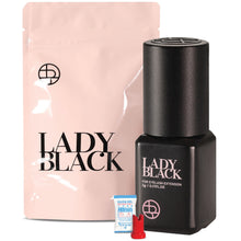 Lady Black Eyelash Extension Glue with Pouch and Unblocking Pin