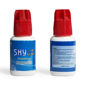 Sky S+ Type Eyelash Extension Adhesive - Front & Back of Bottle