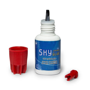 Sky S+ Type Eyelash Extension Glue - With Cap Removed and Pin