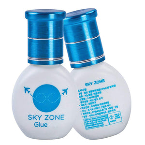 Sky Zone Glue Bottle Front & Back
